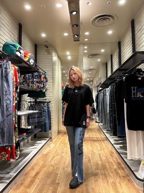 WOMAN ON SKULL PICK ネックレス（ネックレス）｜HYSTERIC