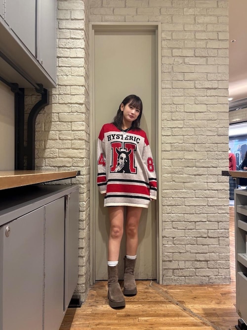 HYSTERIC GLAMOUR デニムスカート バックレースアップ マイクロ