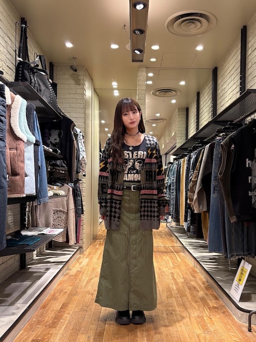 WOMAN ON SKULL PICK ネックレス（ネックレス）｜HYSTERIC