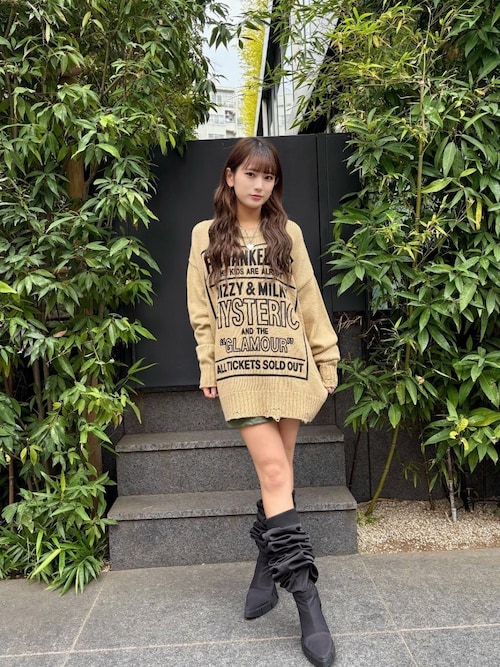 WOMAN ON SKULL PICK ネックレス（ネックレス）｜HYSTERIC GLAMOUR