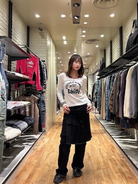 「アイテム（ブレスレット）」を使った、SUMIKAさん（レディース・160cm）の冬コーディネート