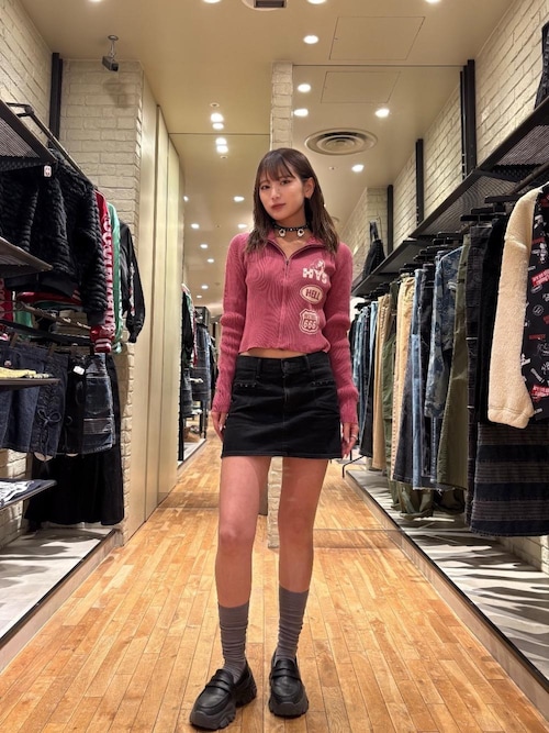 HYSTERIC GLAMOUR（ヒステリックグラマー） スカート バックレース