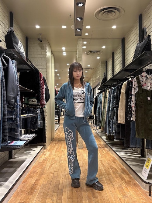 SMOKING GIRL チビTシャツ（Tシャツ/カットソー）｜HYSTERIC GLAMOUR