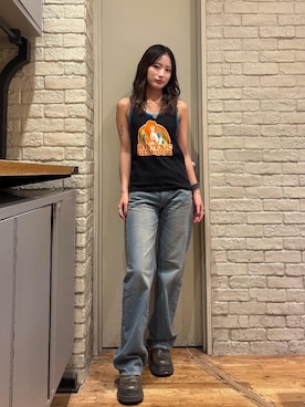 「ヒステリックグラマー」｜SUMIKAさん（レディース・160cm）の春コーディネート