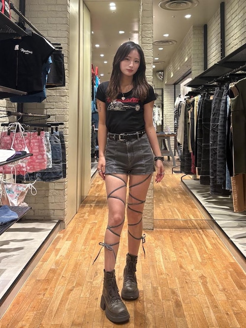 HYSTERIC GLAMOUR（ヒステリックグラマー） tシャツ SPEEDSTER チビT