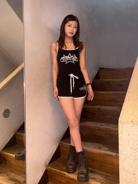 SUMIKAさん(レディース・160cm)の夏コーディネート