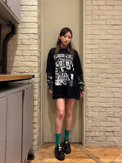 HYSTERIC GLAMOUR（ヒステリックグラマー） スカート バックレース