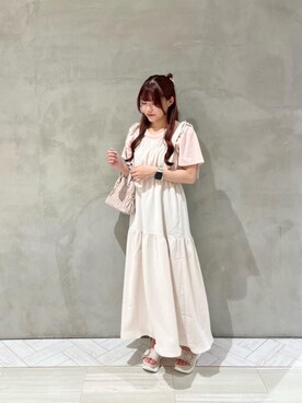 マジェスティックレゴンルミネ池袋店スタッフさん(レディース・154cm)の夏コーディネート