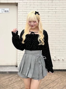 「アイテム（アンサンブル）」を使った、マジェスティックレゴンルミネ池袋店スタッフさん（レディース・154cm）の秋コーディネート