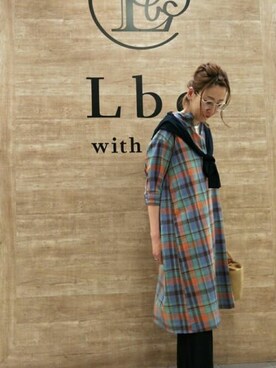 「LBC（エルビーシー）のアイテム（ワンピース/ドレス）」を使った、LBC STAFFさん（レディース・169cm）の夏コーディネート