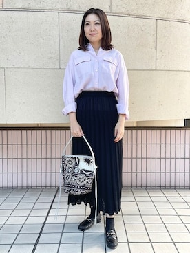 仙波さん（レディース・158cm）の冬コーディネート