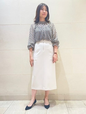 仙波さん（レディース・158cm）の春コーディネート