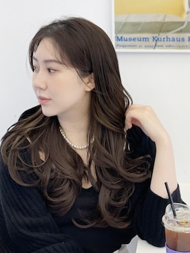 「アイテム（ウィッグ）」を使った、ピンクエイジさん（レディース・163cm）の春コーディネート