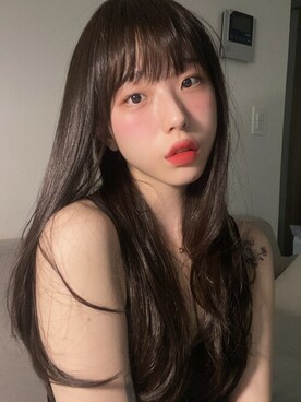 「アイテム（ウィッグ）」を使った、ピンクエイジさん（レディース・163cm）の秋コーディネート