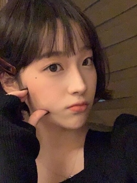 「アイテム（ウィッグ）」を使った、ピンクエイジさん（レディース・163cm）の秋コーディネート