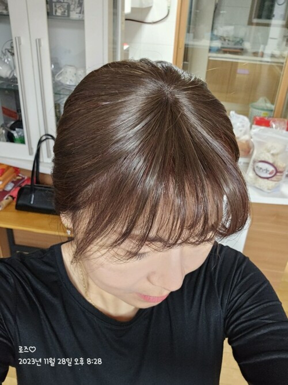 PINKAGE（ピンクエイジ）の「前髪ウィッグ）手植えシースルー