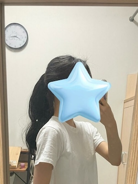 「アイテム（ウィッグ）」を使った、ピンクエイジさん（レディース・163cm）の夏コーディネート