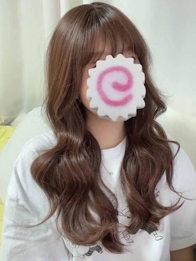 「アイテム（ウィッグ）」を使った、ピンクエイジさん（レディース・163cm）の夏コーディネート