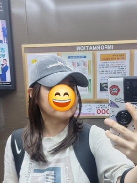 「アイテム（ウィッグ）」を使った、ピンクエイジさん（レディース・163cm）の夏コーディネート