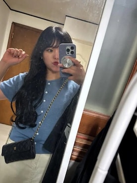 「アイテム（ウィッグ）」を使った、ピンクエイジさん（レディース・163cm）の夏コーディネート