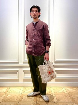 NOLLEYS MENS stylingさん(メンズ・166cm)の春コーディネート