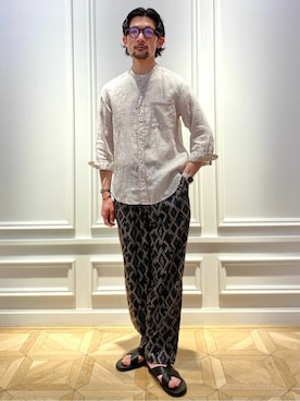 NOLLEYS MENS stylingさん(メンズ・166cm)の夏コーディネート