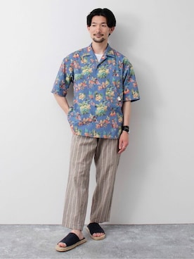 NOLLEYS MENS stylingさん(メンズ・166cm)の夏コーディネート