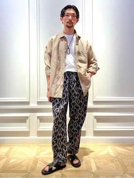 NOLLEYS MENS stylingさん(メンズ・166cm)の夏コーディネート