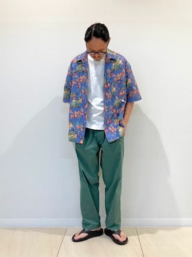 NOLLEYS MENS stylingさん(メンズ・174cm)の夏コーディネート