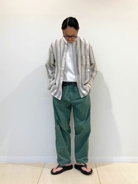 NOLLEYS MENS stylingさん（メンズ・174cm）の夏コーディネート