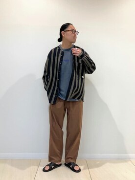 NOLLEYS MENS stylingさん（メンズ・174cm）の夏コーディネート