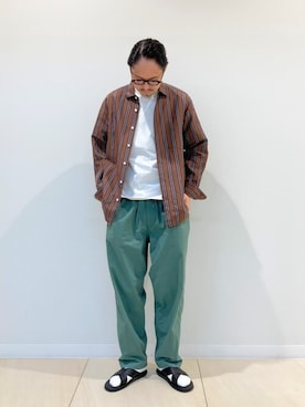 NOLLEYS MENS stylingさん(メンズ・174cm)の夏コーディネート