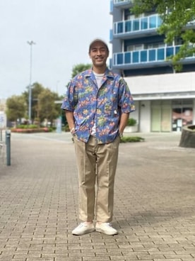 NOLLEYS MENS stylingさん(メンズ・177cm)の夏コーディネート