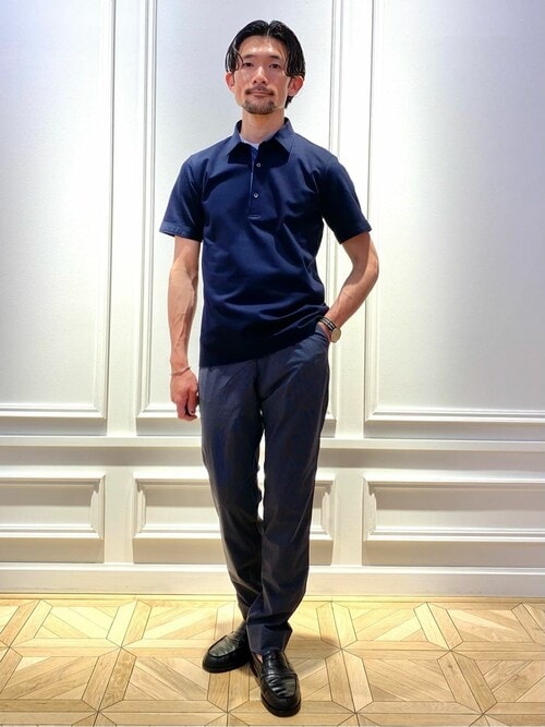 Nolley's goodmanNOLLEYS MENS stylingさんのポロシャツを使った