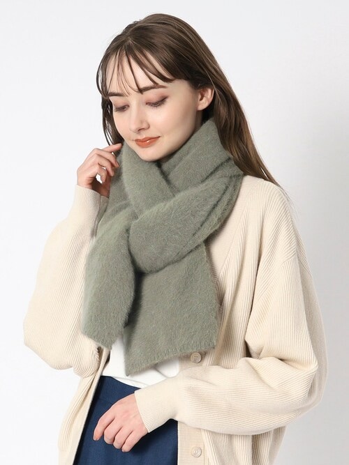 FURLA（フルラ） マフラー ストール シャギーニットマフラー