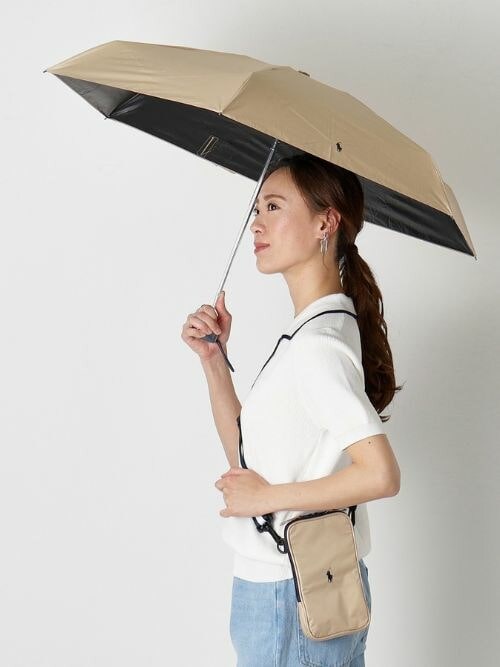 WEB限定】遮光100% 晴雨兼用折りたたみ日傘 コンパクト ポーチ