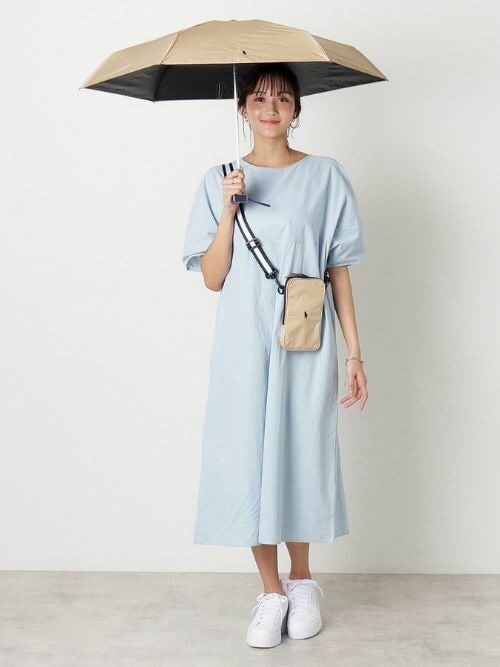 【ポロラルフローレン】晴雨兼用折りたたみ傘 遮光/uv レインポーチ付き POLO RALPH LAUREN 折りたたみ傘 「WEB限定」遮光100% 晴雨兼用