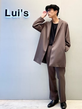 「Lui's（ルイス）のアイテム（ブーツ）」を使った、アライ@youtubeさん（メンズ・176cm）の夏コーディネート