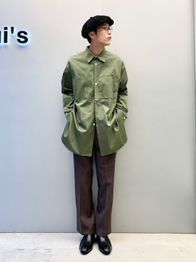 「Lui's（ルイス）のアイテム（ブーツ）」を使った、アライ@youtubeさん（メンズ・176cm）の夏コーディネート