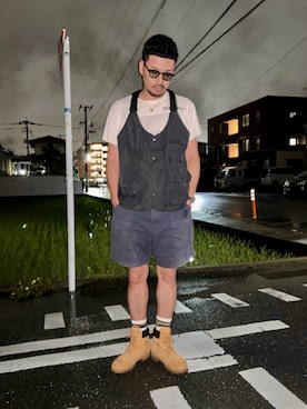 「HAMILTON(ハミルトン)のアイテム」を使った、にいるさん(メンズ・178cm)の夏コーディネート