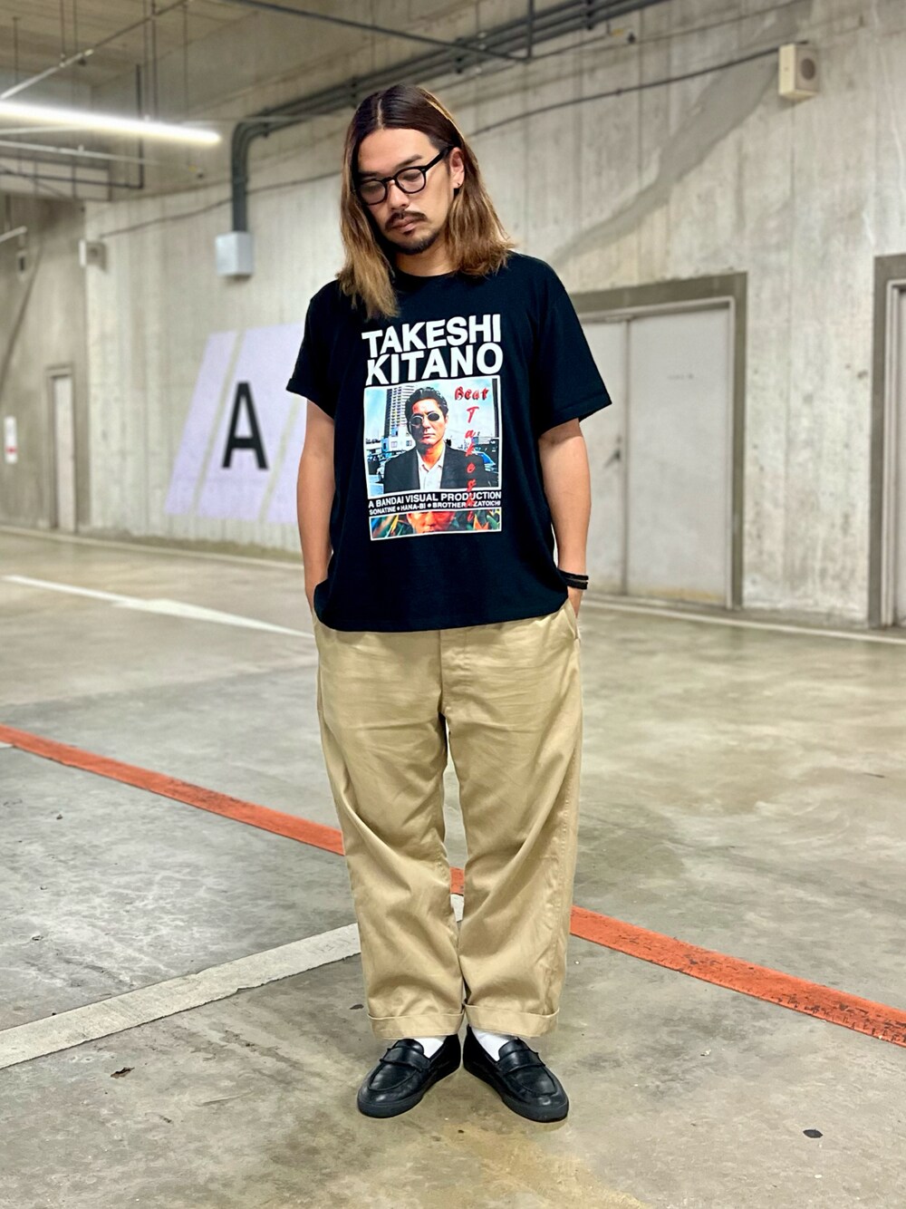 Tシャツ/カットソーを使った「北野武」のメンズ人気ファッション 