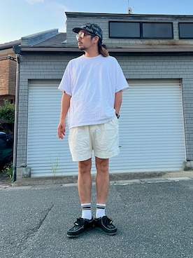「アイテム（レッグウェア）」を使った、にいるさん（メンズ・178cm）の秋コーディネート