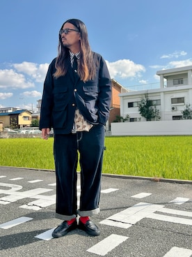 「アイテム（雑貨/ホビー）」を使った、にいるさん（メンズ・178cm）の秋コーディネート