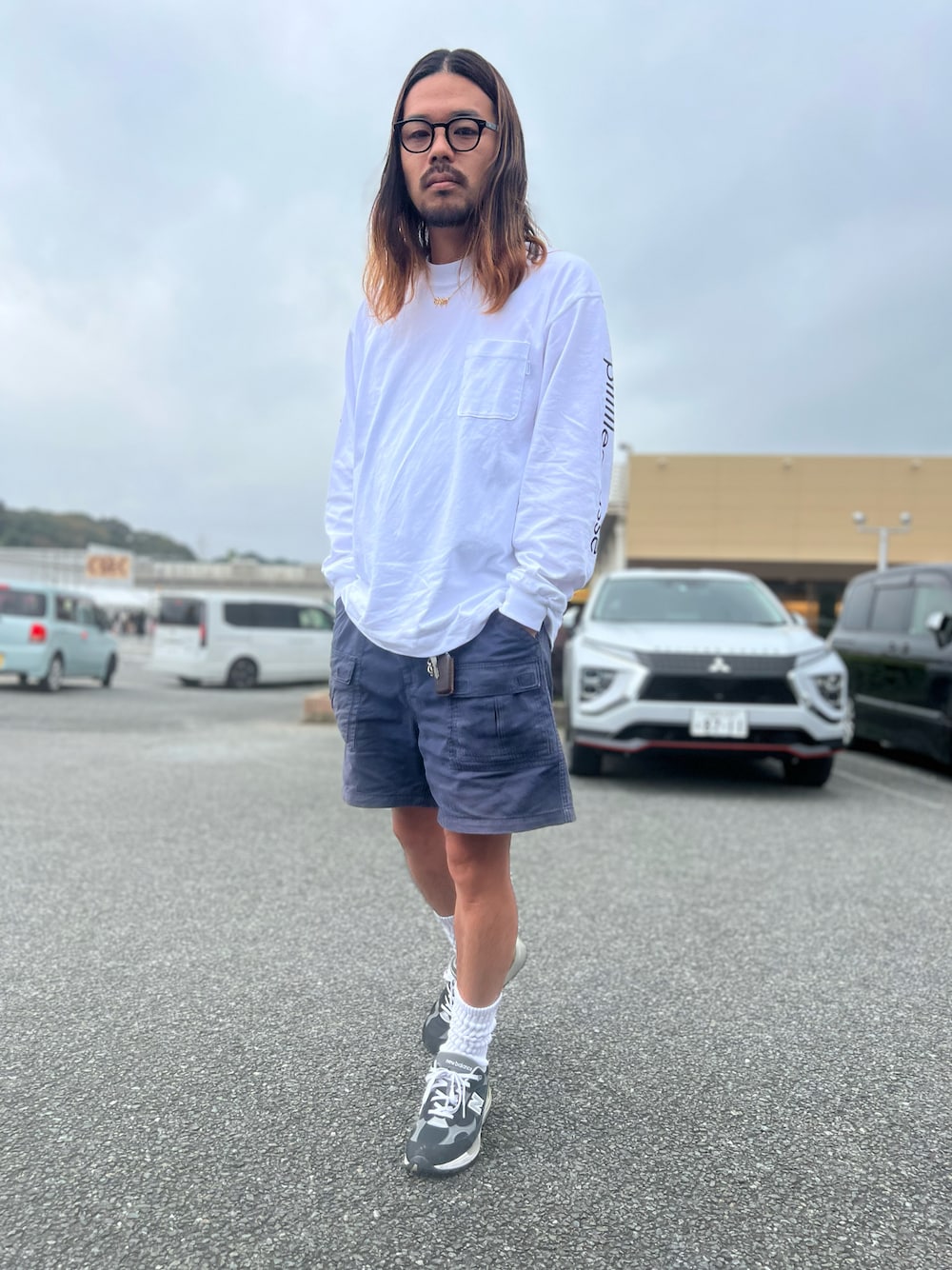 plllllleeeasse ロンT plllllleeeasse ボーダーロンT (BLACK) XL