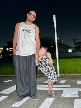 「アイテム（トップス）」を使った、にいるさん（メンズ・178cm）の夏コーディネート