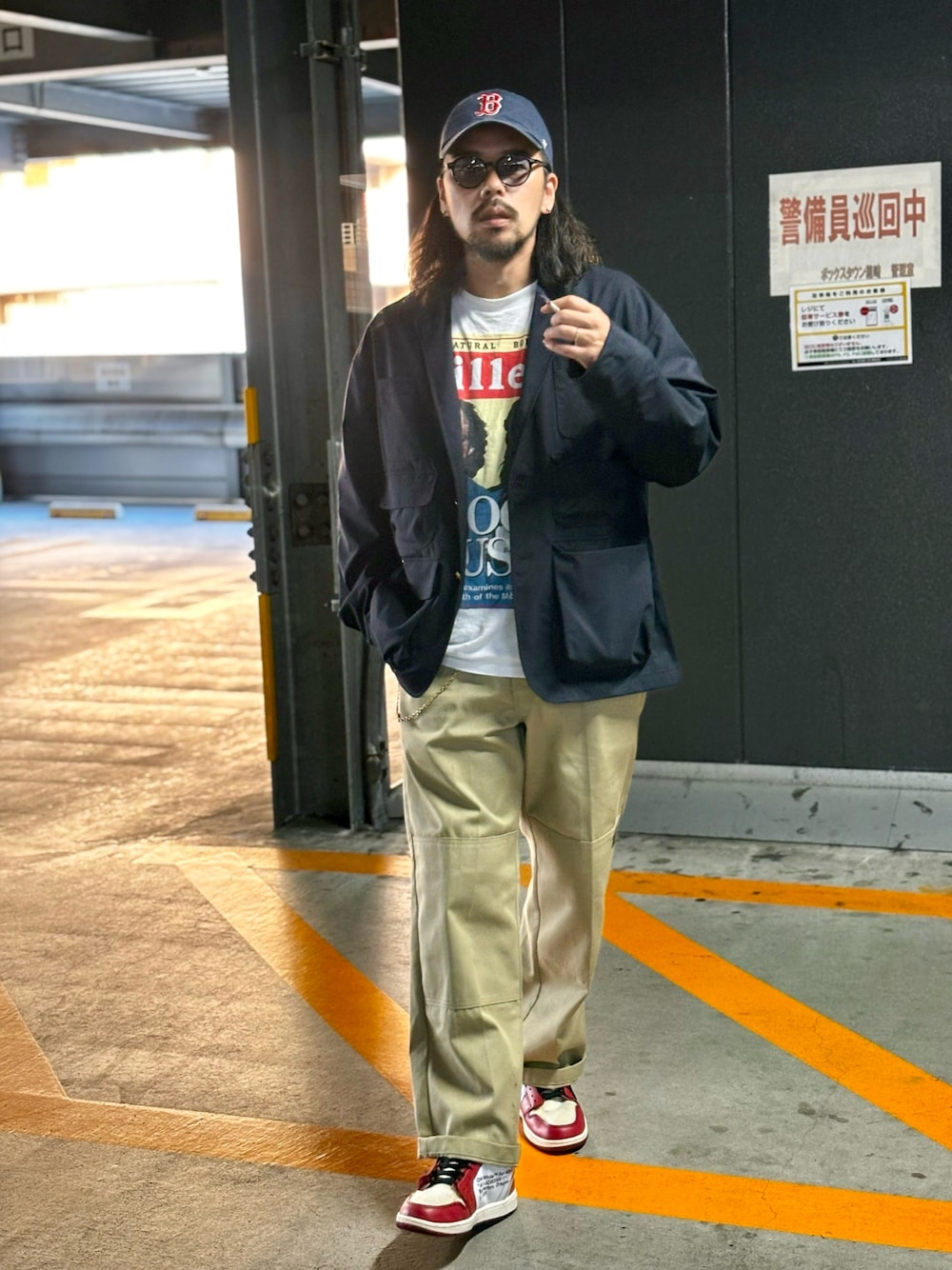 Dickiesのパンツ（ベージュ系）を使った人気ファッション