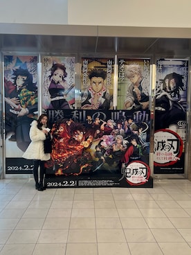 「ACYM（アシーム）のアイテム」を使った、CHiiiさん（レディース・163cm）の冬コーディネート