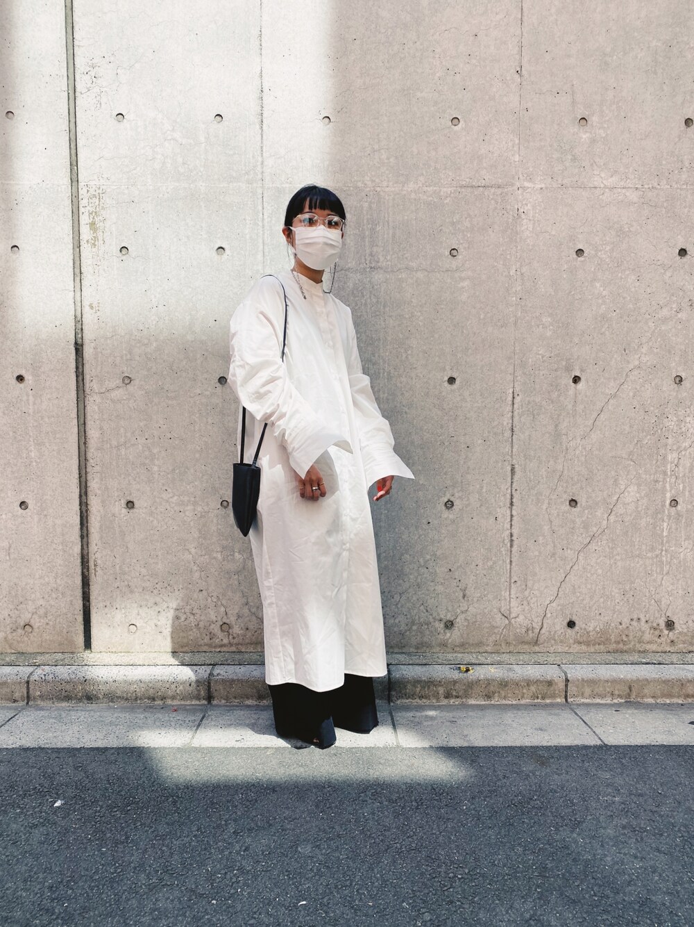 aaaaa|Didot.showroomのシャツワンピースを使った aaaaa|Didot.showroomのシャツワンピースを使った