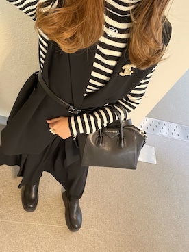 「TASAKI（タサキ）のアイテム」を使った、☻さん（レディース・160cm）の秋コーディネート