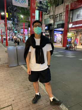 「ARC'TERYX（アークテリクス）のアイテム（ブルゾン）」を使った、tsungpinlinさん（メンズ・165cm）の秋コーディネート